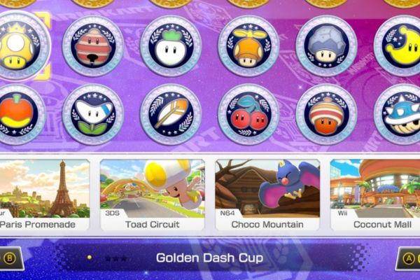 Les circuits originaux de Mario Kart 8