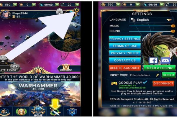 Comment utiliser les codes dans Tacticus ?