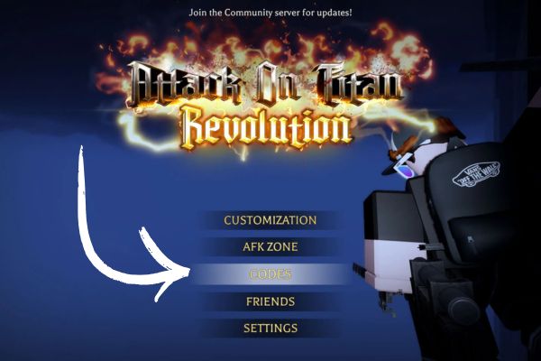 codes AOT Revolution 2026